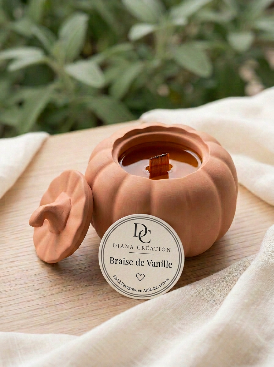 Citrouille terracotta — Braise de Vanille